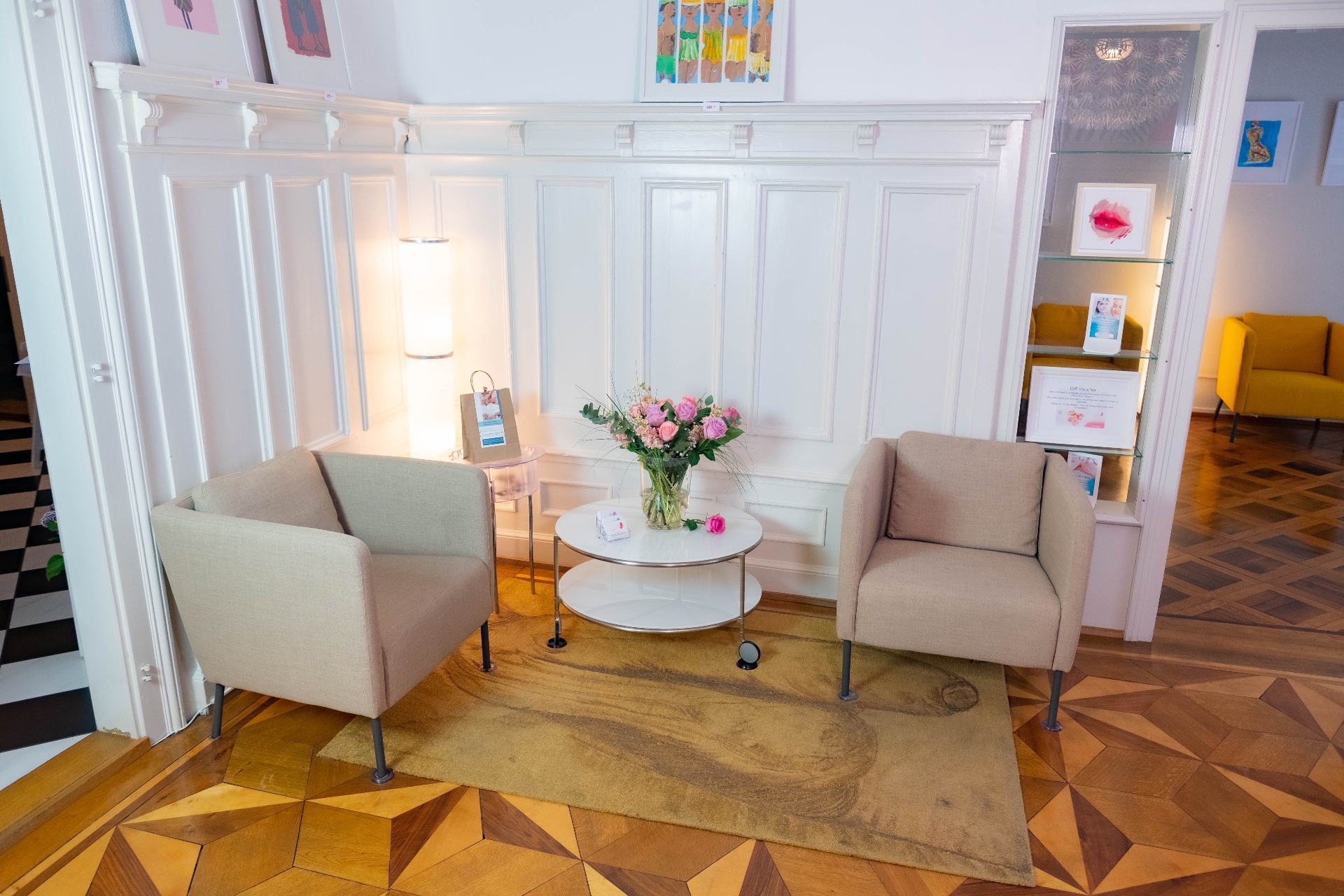 Reception area of Dr. Wagner's practice